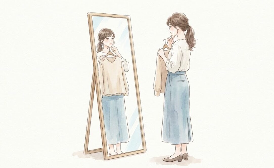 5ストレートとナチュラルのミックスタイプ