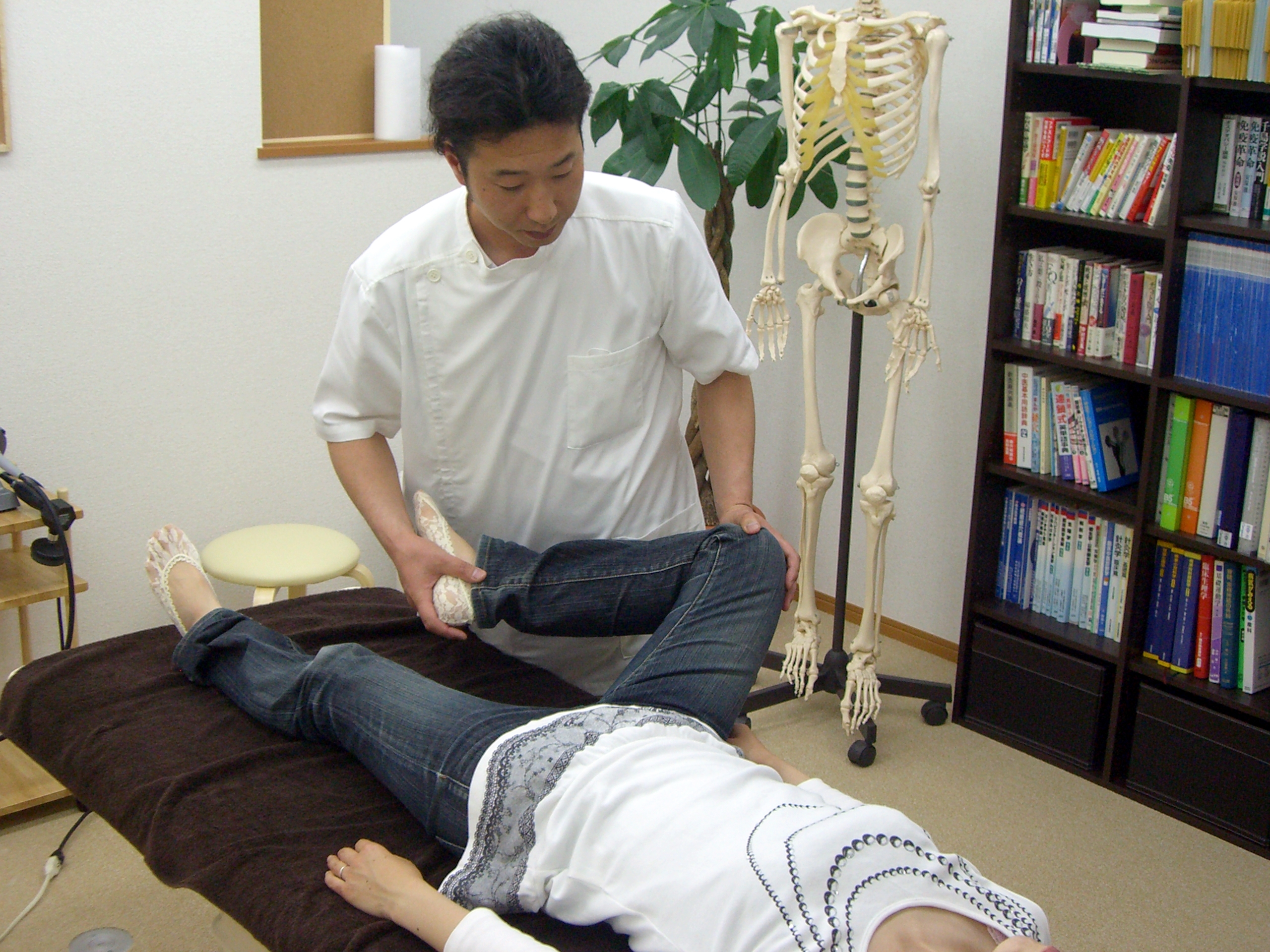 下肢の調整