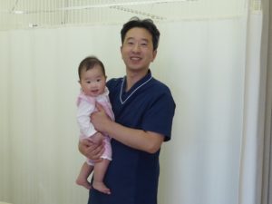 娘と写真